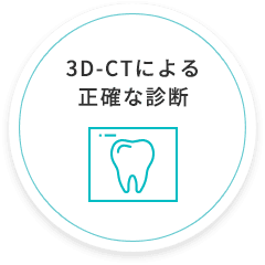 3D-CTによる正確な診断